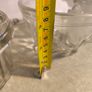 Vintage 2 Victorian Glass Jelly Moulds one have a chip. Image 4
