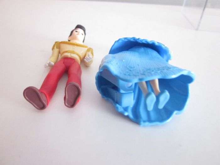 Disney Princess Cinderella and Prince Charming Collectible small dolls.