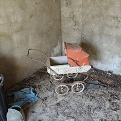 antique pram