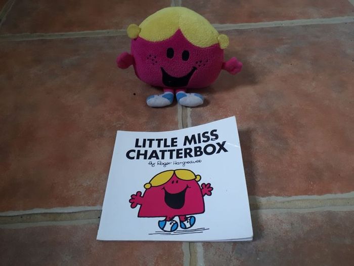 Little Miss Chatterbox book&soft toy