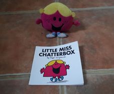 Little Miss Chatterbox book&soft toy