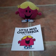 Little Miss Chatterbox book&soft toy