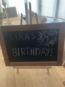 chalk Board & Easel