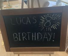 chalk Board & Easel