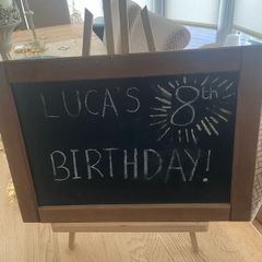 chalk Board & Easel
