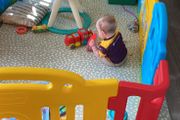Dwinguler Castle Playpen Rainbow