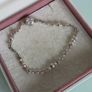 Pandora sterling silver station chain clasp bracelet size 19cm for the right size please check all the photos Image 3