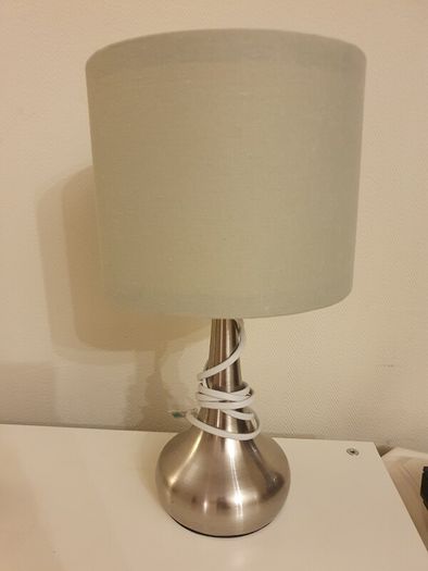 Pending Collection Green Grey Dimmable Table Lamp