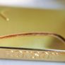 Vintage Ronson Gold Tone Lighter Made In England Tested In Original Box Image 9