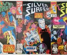 Silver Surfer #'s 76, 77 & 78 Jack Of Hearts Guest Starring - Parts 1 to 3 (1992-1993)
