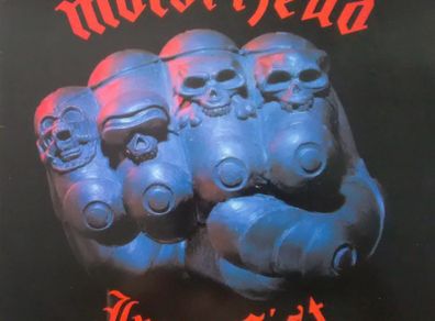 Motorhead  Iron Fist original Irish 1982 release vinyl record in vg+ condition
