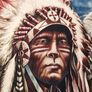 Vintage Wild T Shirt American Indian Eagle Horse Print Front And Back Size Medium Image 8