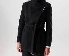 ladies coat Ted Baker silk wool