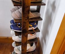 Wooden HOOBRO Shoe Rack