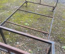 Large bed yard trolley