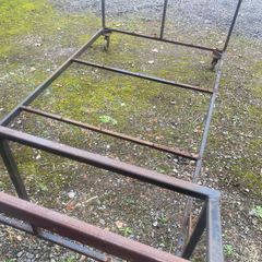 Large bed yard trolley