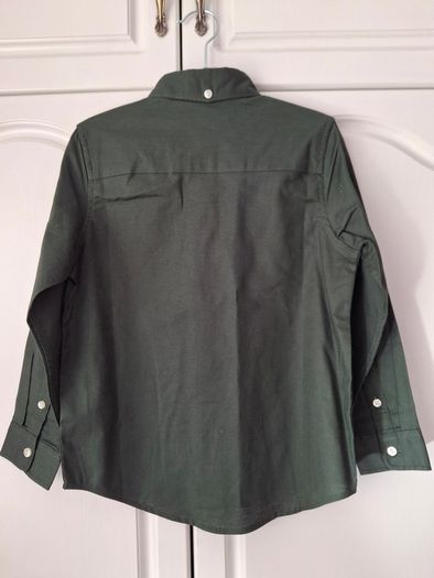 Next Dark Green Single Oxford Shirt