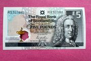 Scotland 5 Pound  Ryder Cup 2014 Commemorative Issue   ( uncirculated ) Scarce