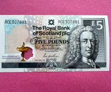 Scotland 5 Pound  Ryder Cup 2014 Commemorative Issue   ( uncirculated ) Scarce