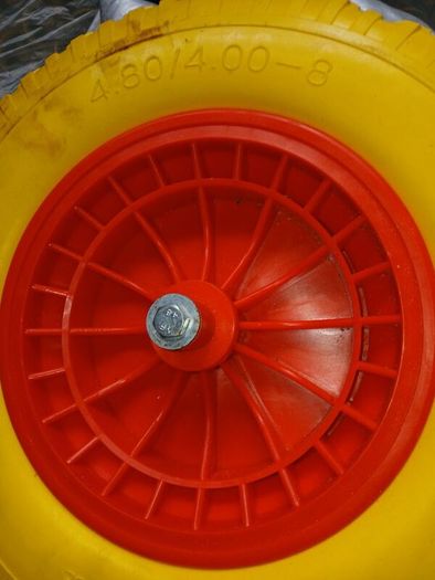Wheelbarrow wheels