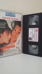 No Way Out VHS Pal Video Tape (Very Rare And Collectable VHS Film)