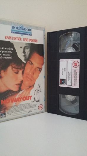 No Way Out VHS Pal Video Tape (Very Rare And Collectable VHS Film)