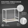 Childrens Football Goal Bed 80 by160 cm White Pine, Wooden Frame with Net and Slatted Base, Solid Toddler Soccer Furniture, Sports Theme Single Structure for Boys Girls Bedroom Decoration Image 6