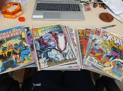 33 x 90/00's marvel comics