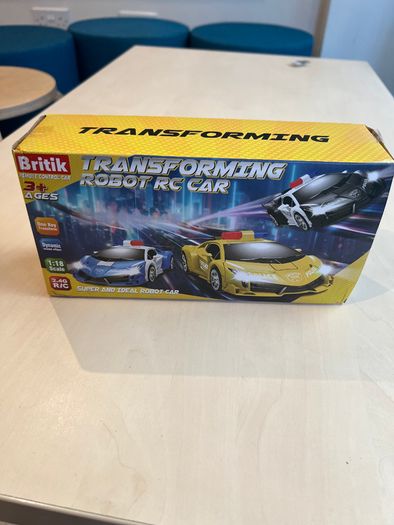 Britik Transform Remote Control Car Toy for Kids