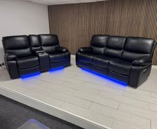 Rita Plus 3+2 Electric Leather Recliner Sofa Set