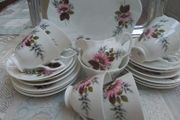 Royal Stuart 21 Piece China Teaset
