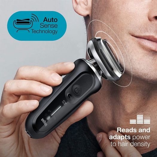 braun new series 7 smart sonic shaver with precision trimmer and smart dock station clean charge Wet and Dry Electric Shaver