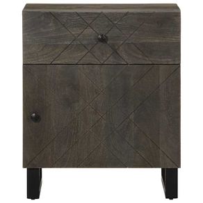 Bedside Cabinet Black 50x33x60 cm
