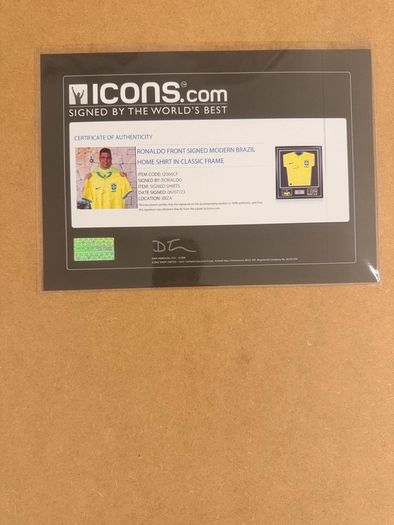 Signed R9 jersey icons.com