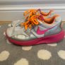 Nike Kaishi Pink, Orange & Silver runners Image 3