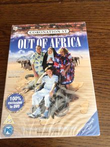 Out of Africa Coronation street special film Dvd 2008 Sealed