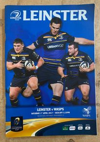 2017 Leinster v Wasps - Champions Cup Quarter Final Programme