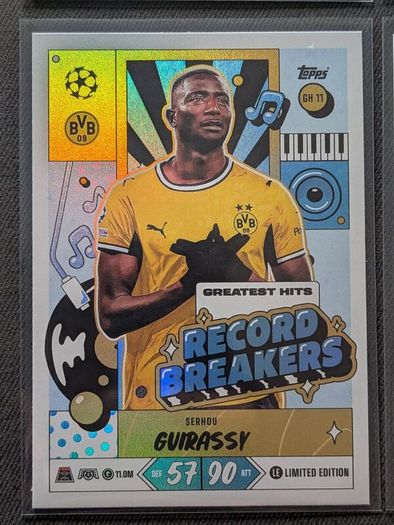 Record Breakers (Limited Edition Set) Topps Match Attax 20th Anniversary 2026/27