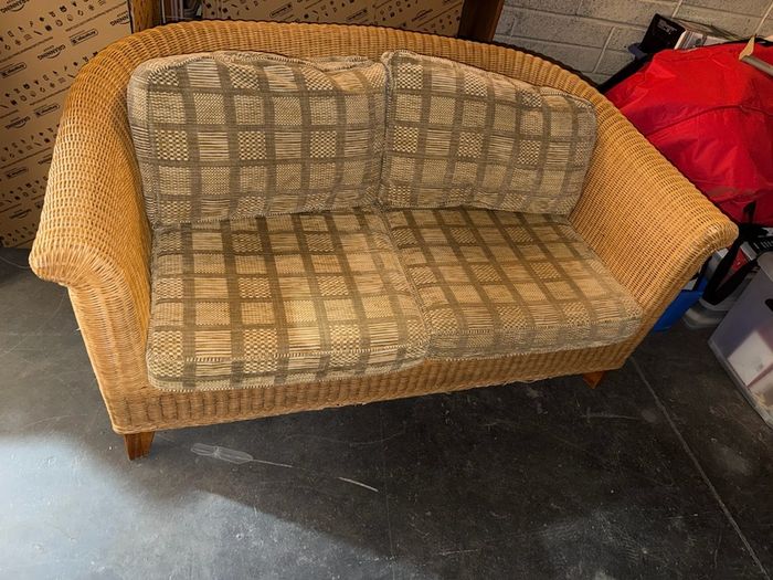 Wicker Couch