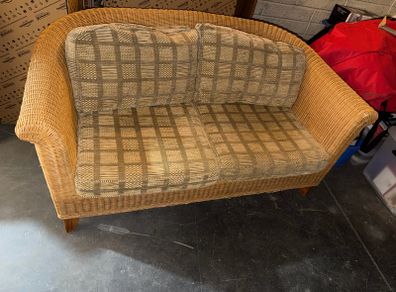 Wicker Couch