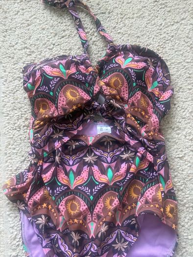 Simply Be halterneck swimsuit