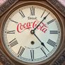 Coca Cola Wall Pendulum Clock 46 x 32 cm upgraded to Quartz Image 2