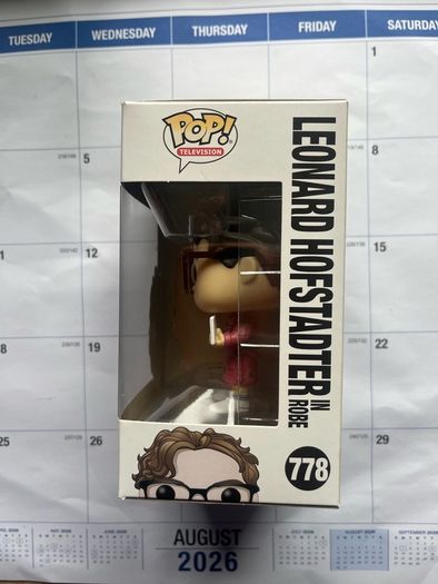 The Big Bang Theory Funko Pops - Sheldon, Leonard, Penny, Raj, Amy Stuart