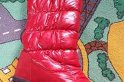 Red stunning DISKO boots size 6