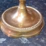 Brass plated candle sticks Image 2