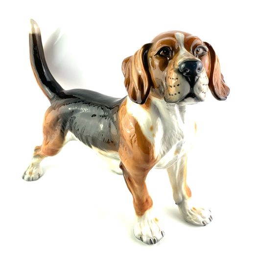 Vintage Giovanni Ronzan Beagle Figurine