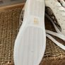 trainers Bnwt white leather effect with snakeskin detail size 40 sixth sens brand Image 5