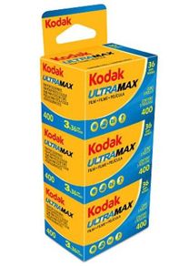 KODAK UltraMax 400 135/36 Colour Print Film - 3 Pack, 35mm, ISO 400
