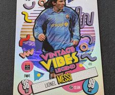 Lionel Messi Vintage Vibes Legend Topps Match Attax 24/25 #420