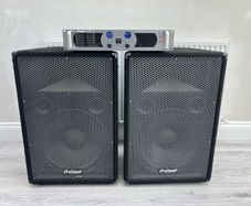 Speakers and amplifier